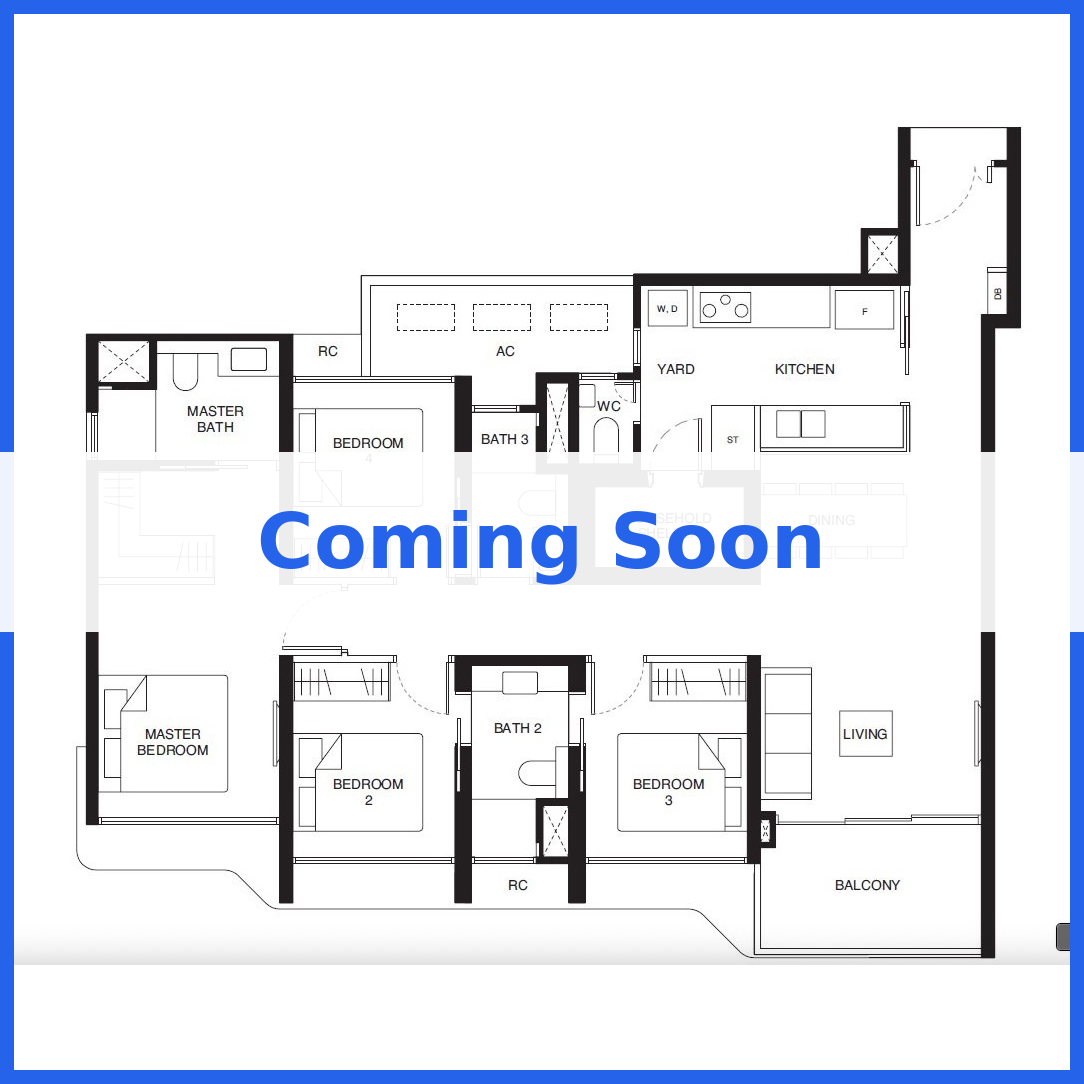 Dorset Gardens 4 Bedroom Floor Plan